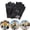 Black, variant on RTKFRFLM Kids Half Finger Cycling Gloves Non- Athletic Sports Gloves for Outdoor Play Black 6-12