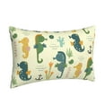 thumbnail image 2 of Daiia Seahorse Bedding Waterproof Pillow Protector Zippered Queen – Bed Bug Proof Pillow Encasement-14"x20", 2 of 9