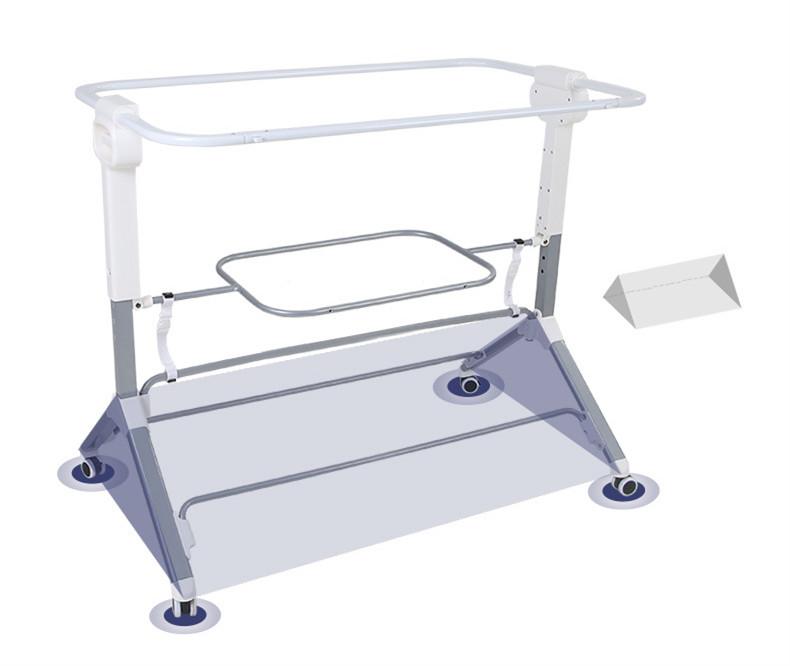 babytrace multifunctional baby bedside bassinet sleeper easy folding portable crib