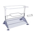 thumbnail image 3 of Multifunctional Baby Bedside Bassinet Sleeper Easy Folding Portable Crib with Solid Wood Legs, 3 of 5