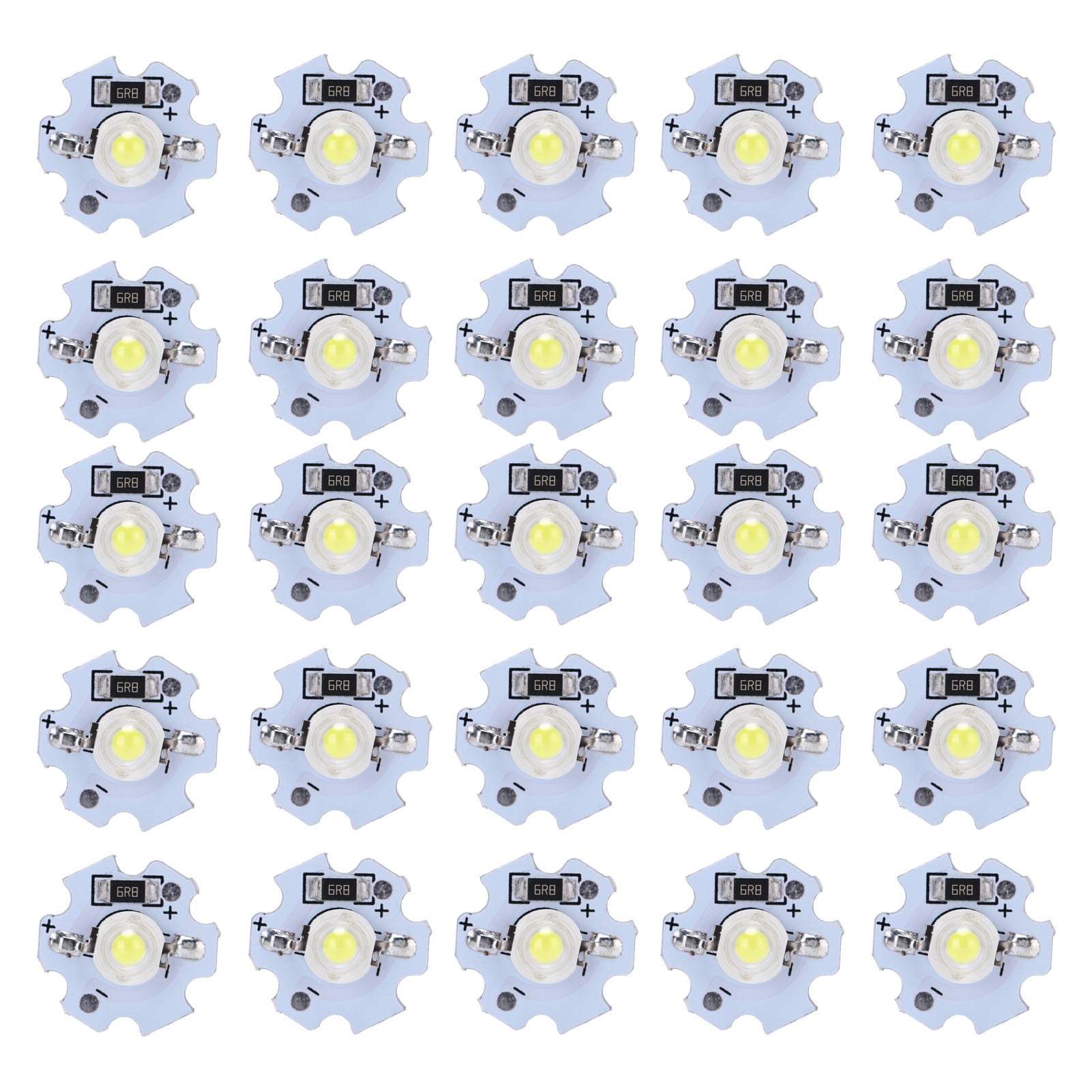 TOPINCN 25pcs 5V 1W LED Chips Flashlights Headlights Spotlights Advertising - View #6