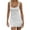 White, variant on Dresses Solid Color Women Casual Dress For Sports Yoga Versatile Sleeveless Design With Side Waist Fit Pocket For Active In Summer Trendy Sundress Wedding Guest Dress