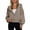 CoffeeGrey, variant on Drawstring Zip Up Hoodies for Women Fall Sweatshirts Jackets Casual Comfy Tops Outfits Clothes with Pocket