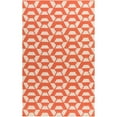 thumbnail image 2 of Surya Rivington RVT-5018 Bright Orange, Cream 2'6" x 8' Rug, 2 of 2