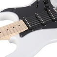 thumbnail image 3 of Stylish Guitar Kit with Black Pickguard White, 3 of 12