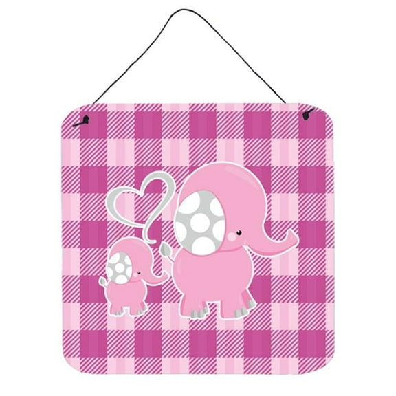 Elephant & Baby Wall or Door Hanging Prints