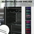 thumbnail image 6 of Harper & Bright Designs 4.5 Cu.ft Beverage Refrigerator Cooler Drinks -94 Can Small Fridge Glass Door for Soda Beer or Wine Constant for Home Office Bar, 6 of 12