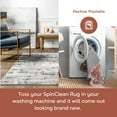 thumbnail image 2 of Nuloom Aaliyah SpinClean Casual Abstract Machine Washable Area Rug, 10' x 14', Aaliyah Blue Multicolor, 2 of 11