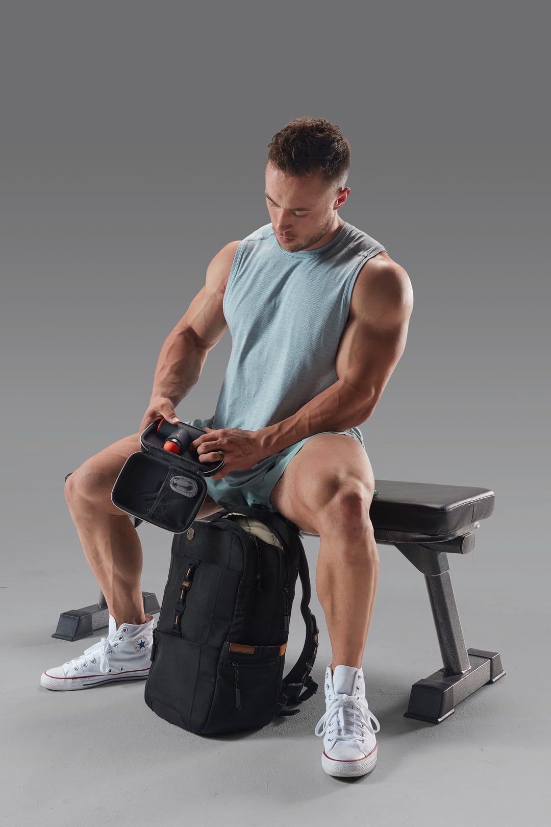 JAWKU Muscle Blaster Mini Percussive Massage Device