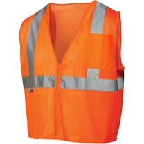 Pyramex RVZ2120S RVZ21 Series Vest Hi-Vis Orange - Size Small