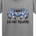 thumbnail image 4 of Inktastic Do Not Squash Cute Jumping Spider Youth T-Shirt, 4 of 5