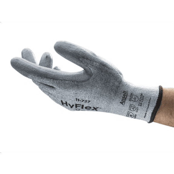 Ansell 11727R00S HyFlex 11-727 Cut Protection Gloves, Med Duty, S