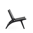thumbnail image 3 of Manhattan Comfort Maintenon Leatherette Accent Chair in Black, 3 of 3