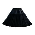 thumbnail image 4 of Baohd Jupon en Tulle Superposé Chiffon Crinoline pour Robe Costume Cosplay Noir 45cm 1Ensemble, 4 of 6