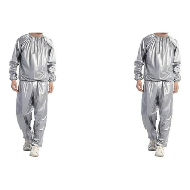 Minnieouse Sauna Suit Running Jogging Ejercicio Fitness Entrenamiento Sudor Pérdida de peso Chaqueta Reutilizable Lavable Deportes Trajes Ropa Type10 NO10