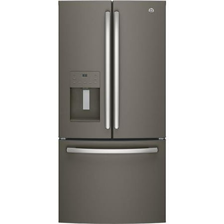 Ge Slate Gye18jmles 33 Counter Depth French Door Refrigerator