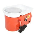thumbnail image 1 of Ceramic Pottery Machine Push Basin Pottery Electric Machine Tool Integrated Pedal Power 350W Variable Speed Adjustable Speed Adjustable Velocity Pottery Wheels Accessories, 1 of 8