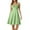 A-Green343, variant on Women's Wide Strap Audrey Dress Sweetheart Neck Ruched Bust Fit And Flare Dress With Pockets Elegant Wedding Guest Party Dress