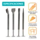 thumbnail image 4 of Kit Cincel Sds Taladro Rotomartillo Concreto Gurbia 25cm 4pz, 4 of 8
