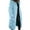 Light Blue, variant on Women Knit Hooded Sweater Cardigan Button Down Front Winter Plus Coat Clothing Jacket