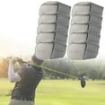 thumbnail image 2 of fastboy Golf Head Covers PU Portable Protector for Athlete Travel Golf Training Gray Small, 2 of 5