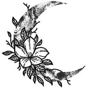 Inkbox Temporary Tattoos, Moonflower Butterfly, 2 Pack