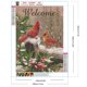 thumbnail image 2 of Pintura de Diamante 5D Wdftyju DIY Navidad Nieve Cardenal 30x40cm, 2 of 9
