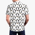 thumbnail image 6 of Wukai Lovely Penguin Men’s Polo Shirts,Quick-Dry Athletic Shirt,Classic Fit Shirts-, 6 of 8