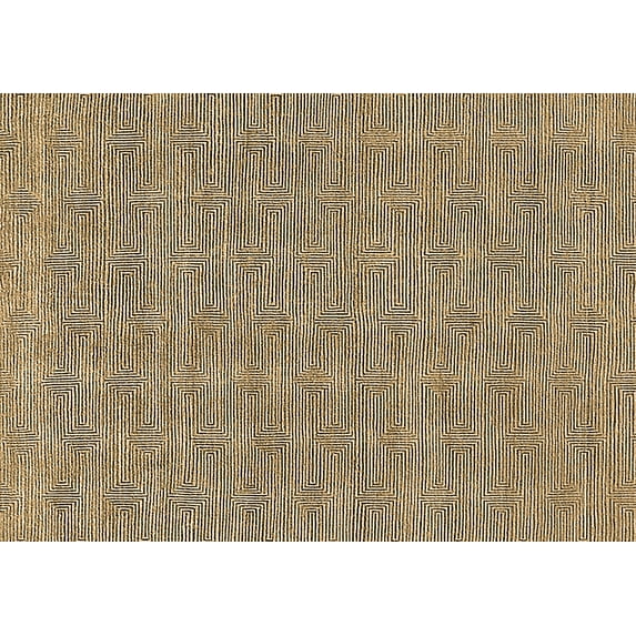 Ahgly Company Indoor Rectangle Solid Brown Modern Area Rugs, 2' x 3'