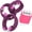 Pink, variant on 3.1A 3-Port USB C Charger Block Fast Wall Charger with 3Pcs 6FT Braided Cable, Power Adapter Compatible with iPhone 17/16/15 Pro Max iPad Pro Galaxy S26 Android, Pink