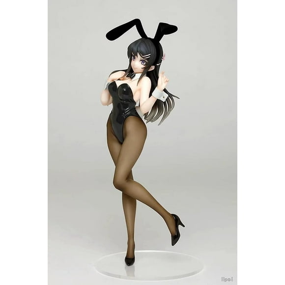 20cm Japanese Original Anime Doll High Quality Sakurajima Mai Rabbit Ver Movable Doll