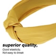 thumbnail image 4 of Diadema anudada para mujer, cómodas diademas con nudo superior para mujer, bonita diadema, 4 of 5