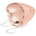 thumbnail image 3 of Miroir Suspendu en Forme de Cœur Boule Disco Décoration de Fête, 3 of 8
