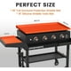 thumbnail image 2 of Funda de silicona para plancha de 36" de borde completo de Blackstone, incluye tapete de silicona para espátula de 16", tapete Grill Buddy de calidad alimentaria de primera calidad, protector, 2 of 8