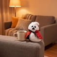 thumbnail image 6 of Aoznliie Halloween Plush Toy, Embroidered Ghost Soft Toy with Hanging Loop, 17.7 inch Cute Stuffed Toy for Party Gift, White, 6 of 7