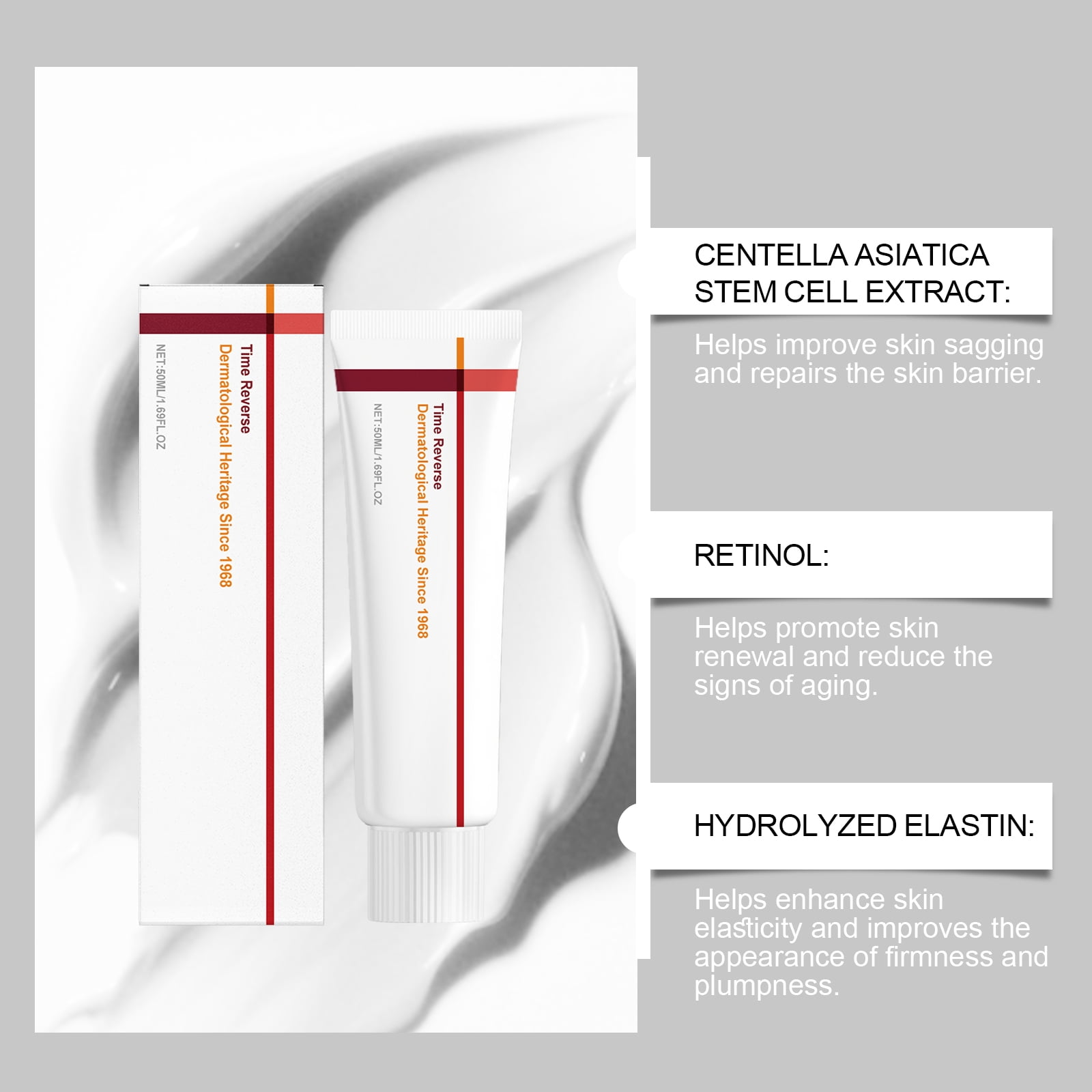 Alvantor Centella Time Reverse Moisturizer for Hydration & Wrinkles 1.69 fl oz