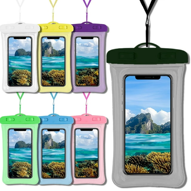 Funda para teléfono Gartmost, 7 unidades, impermeable, flotante, IPX8, 6.7 pulgadas