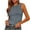 Dark Gray, variant on breaise Women's Sleeveless Tank Tops 2025 Summer Clothes Crew Neck Racerback Slim Cropped Casual Ribbed Knit Shirt Top S-XXL