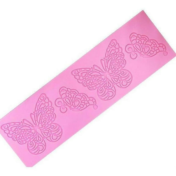 Spring Butterfly Lace Silicone Mat / Mold