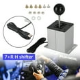 thumbnail image 1 of 7+R Simulateur USB H Levier de Vitesses pour Logitech G29 G920 Volant PC Blanc, 1 of 12