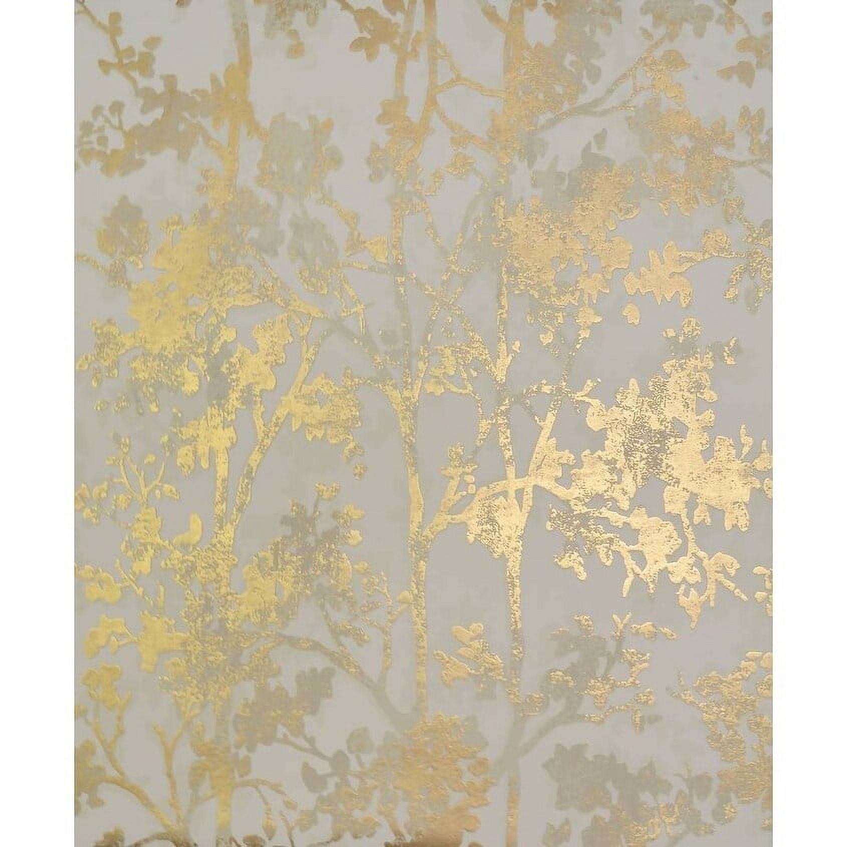 Cooper Shimmering Foliage Wallpaper 20.8 In. x 32.8 Ft. = 56.9 Sq. Ft