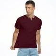 thumbnail image 6 of HAOMEILI Men's Henley Shirts Short/Long Sleeve Button T-Shirt Lightweight Fashion Casual Pullover Shirt, 6 of 6