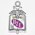 thumbnail image 3 of CafePress - Pi Sigma Epsilon Colored Crest Baseball Jersey - Cotton Baseball Jersey, 3/4 Raglan Sleeve Shirt, 3 of 4