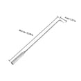 thumbnail image 2 of ETHZZLE 5 Pcs Fireplace Poker Tools In Silver Steel For Fire Management, 2 of 8
