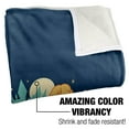 thumbnail image 3 of Harry Potter Blanket, 50"x60", Hogwarts is My Home Silky Touch Sherpa Back Super Soft Throw Blanket, 3 of 5