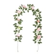 thumbnail image 2 of Orangide Rattan Wedding Arch with Simulation Rose Leaves Flower Lintel for Outdoor Arrangement Welcome Decoration Garden Party and Ceremony Decor, 2 of 6