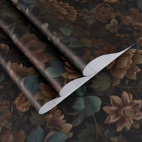 UMIGGEE Floral Wallpaper Multicolor Peel and Stick Wallpaper Self Adhesive Wall Paper 17.3-in x 118-in Contact Paper for Home Mural Wall Decor Wall Covering Old Furniture Renovation