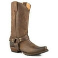thumbnail image 2 of Men’s Roper  Skull Boots Handcrafted Brown, 2 of 2