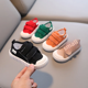 thumbnail image 2 of Primavera otoño zapatos individuales zapatos Canva transpirables hombres mujeres niños Casual bebé color caramelo estilo coreano 1-7 años, 2 of 5