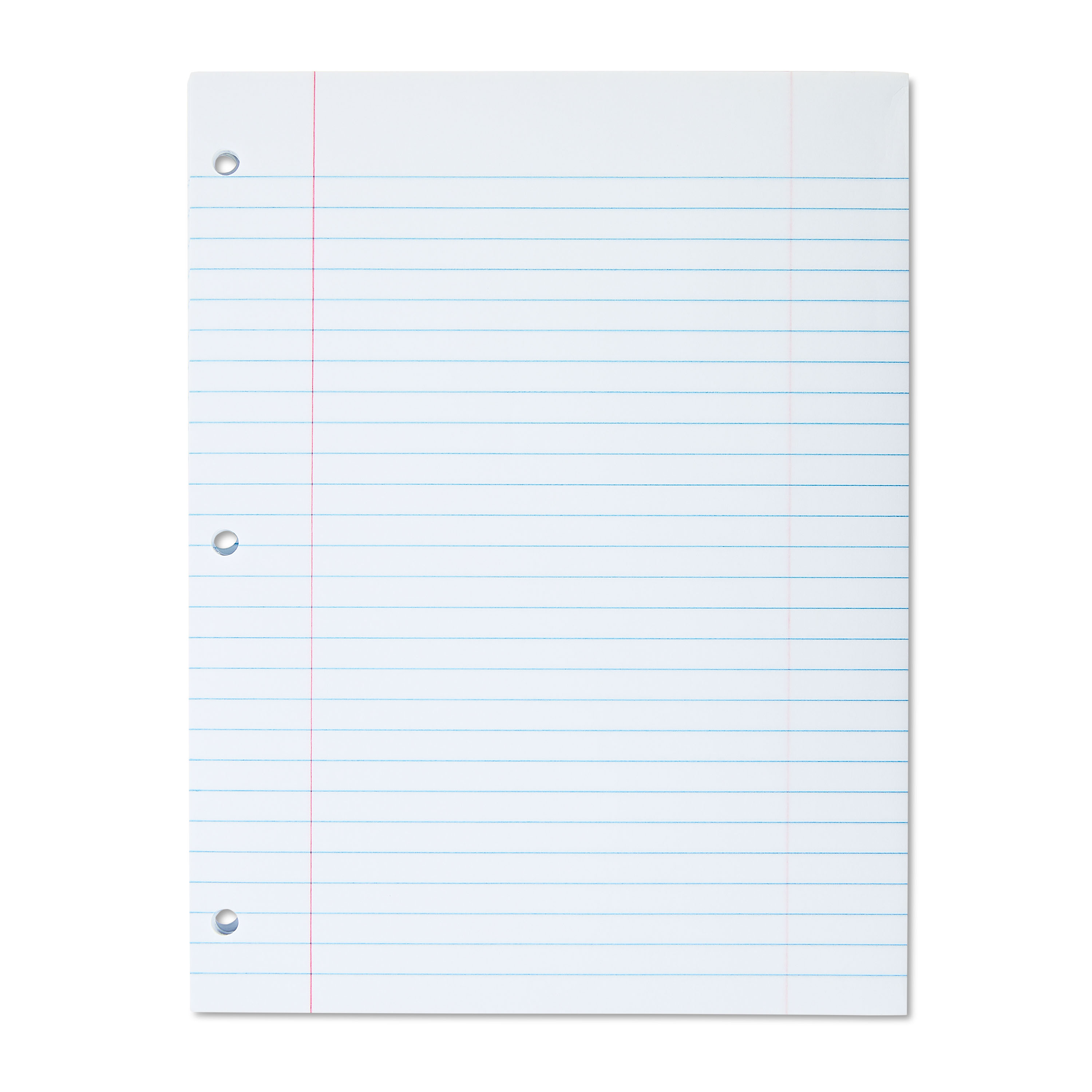 Papel para rellenar Pen+Gear de rayas anchas, 150 hojas, 10.5" x 8" 4